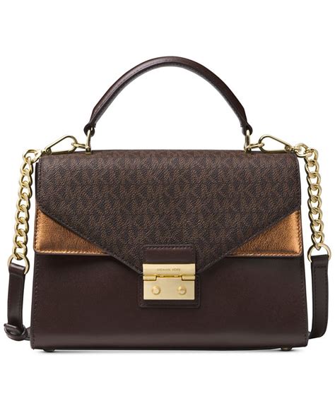 michael kors sloan medium top handle satchel|MICHAEL Michael Kors Sloan Medium Top.